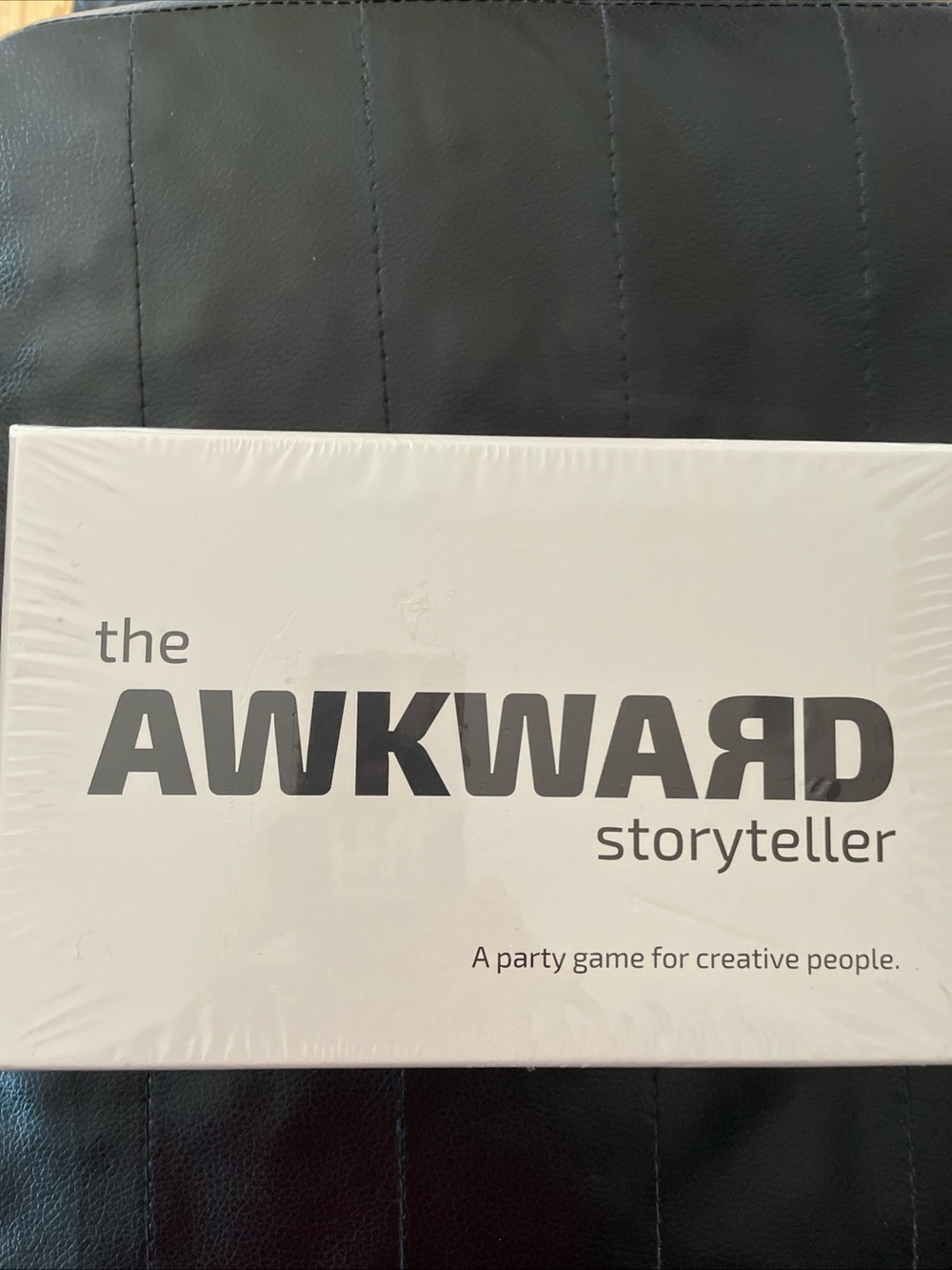 The Awkward Storyteller Party Game — White by